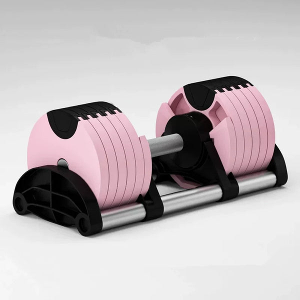 Multi-Color Adjustable Dumbbell Set