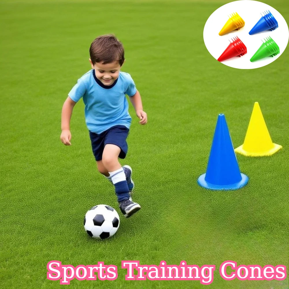 18cm Soccer Agility Cones Children's Marker Cones