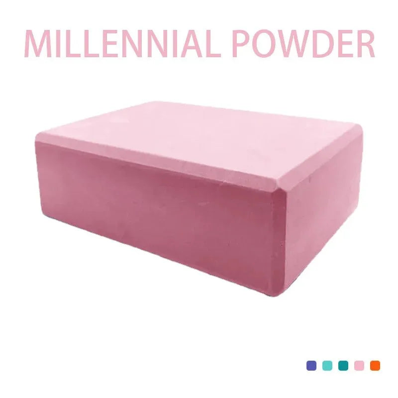 Yoga Blocks Gym Foam Brick Pilates Training Exercise