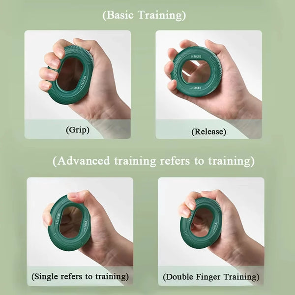 Silicone Finger Gripper Ring Hand Muscle Strengthener