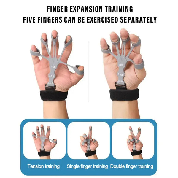 Grip Strength Trainer Silicone Gripster Hand Gripper
