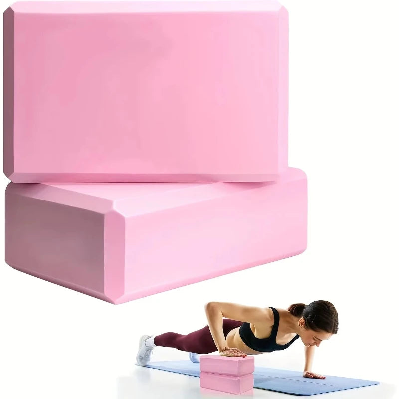 Yoga Building Blocks Cubes Pilates Bricks Reinforcement