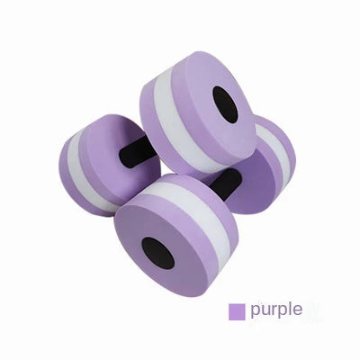New 1 Pair High Quality EVA Water Foam Floating Dumbbell