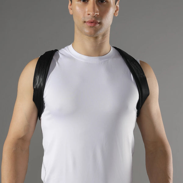 Adjustable Upper Back Support Sporty Shoulder Belt