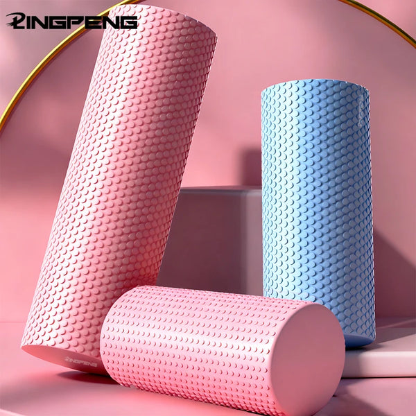 Yoga Roller Round EVA Foam Cylinder Hexagonal Roller