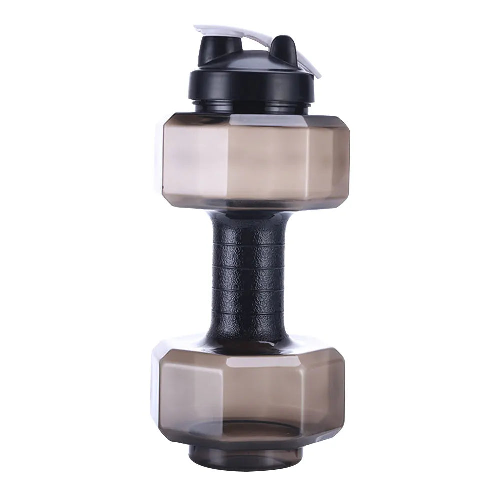 550/2600ML Dumbbell Bottle PET Dumbbell Shaped Kettle