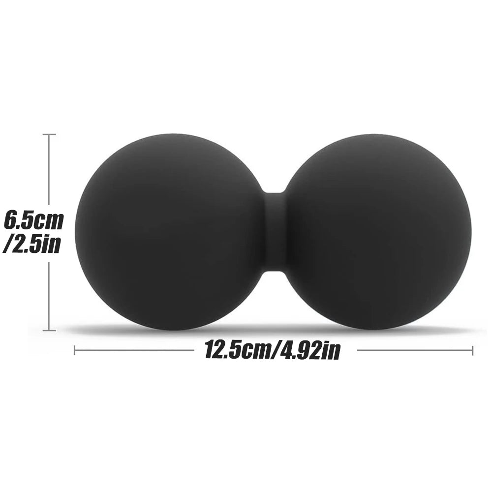 Peanut Massage Ball - Double Lacrosse Massage Ball