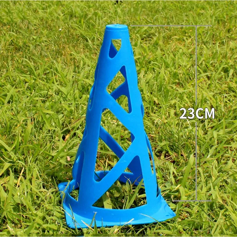 Perforated Cones Soccer Training Roadblocks Multi Function