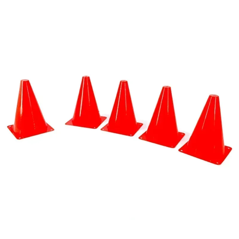 18CM Sign Bucket 6Inch Barrier Football Road Flat Training Cone