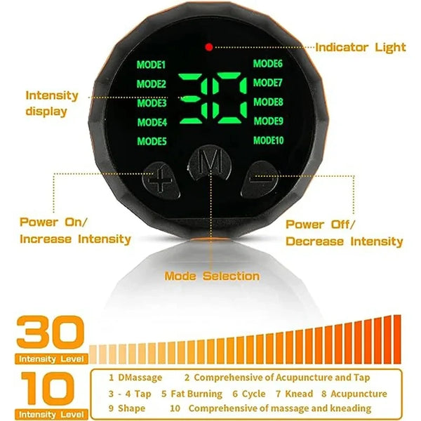 Electric Muscle Stimulation Muscle Toner EMS Abdominal