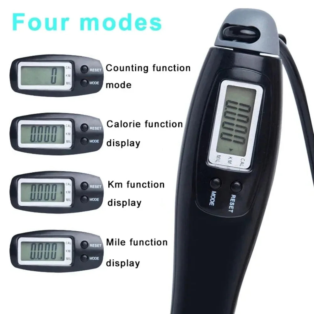 A Set of Multi-Functional Digital Counting Skipping Rope