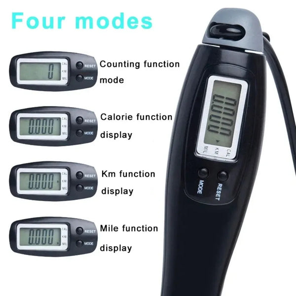 A Set of Multi-Functional Digital Counting Skipping Rope