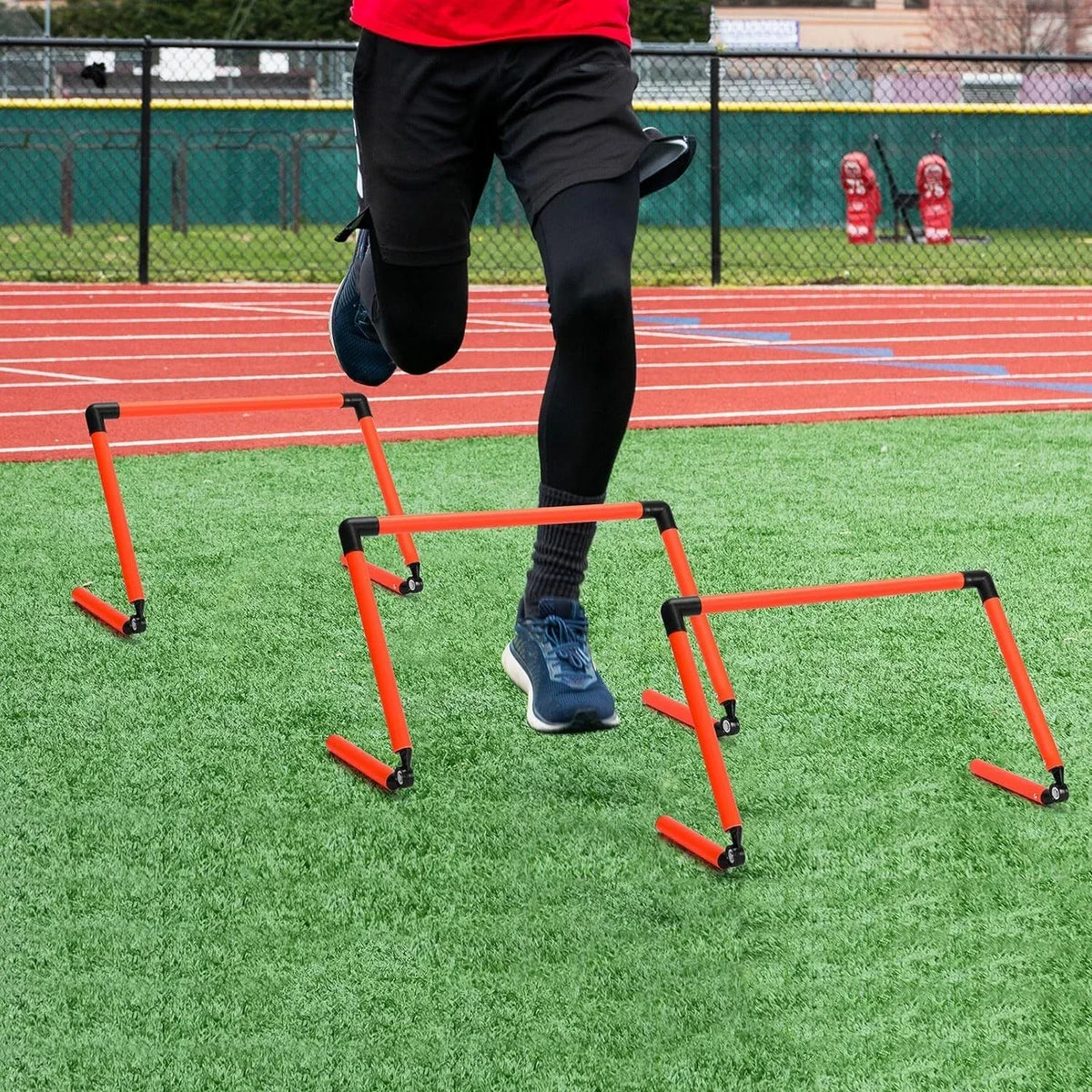 Adjustable Speed Training Hurdles 6" 9" 12" Agility Jumping