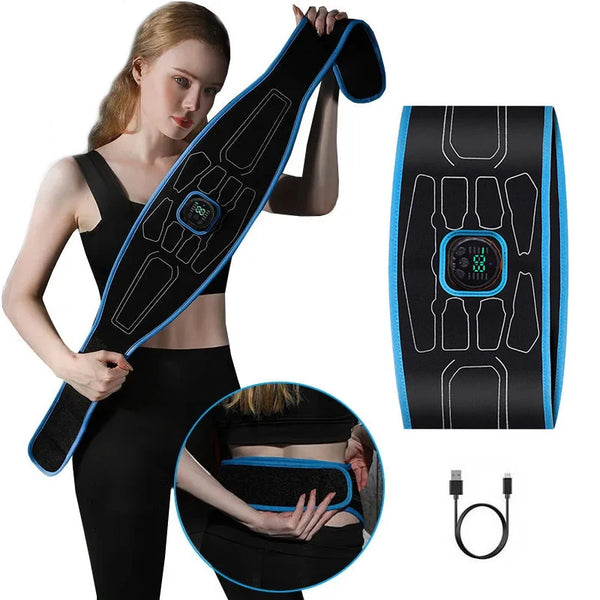 Electric Muscle Stimulation Muscle Toner EMS Abdominal