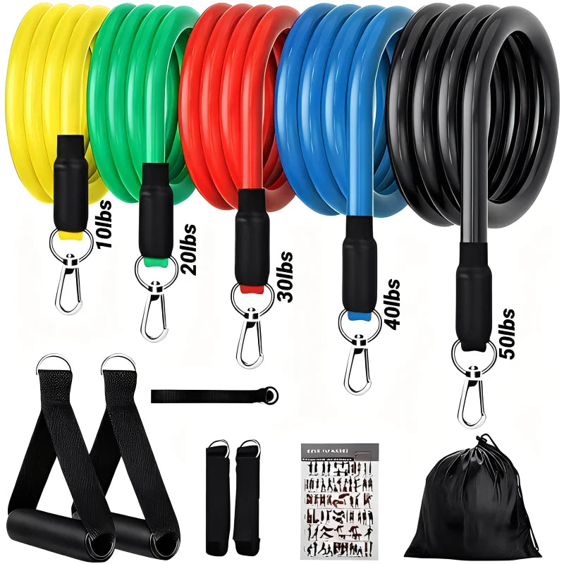 Pull Rope Resistance Bands Portable Fitness Equipment