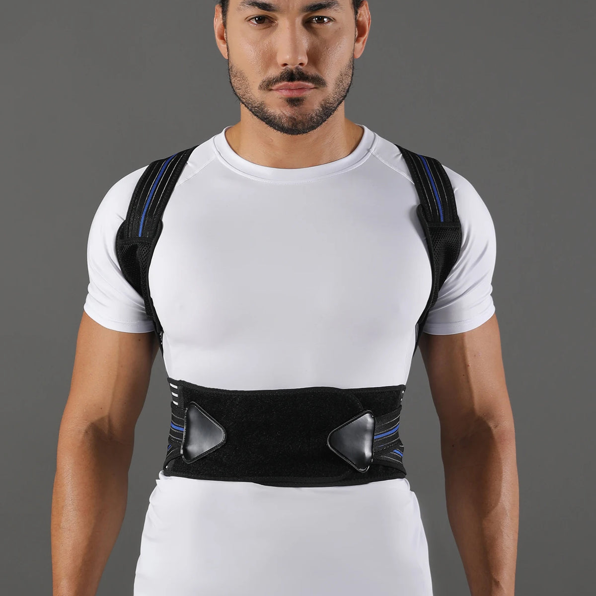 Women Men Adjustable Breathable Back Support