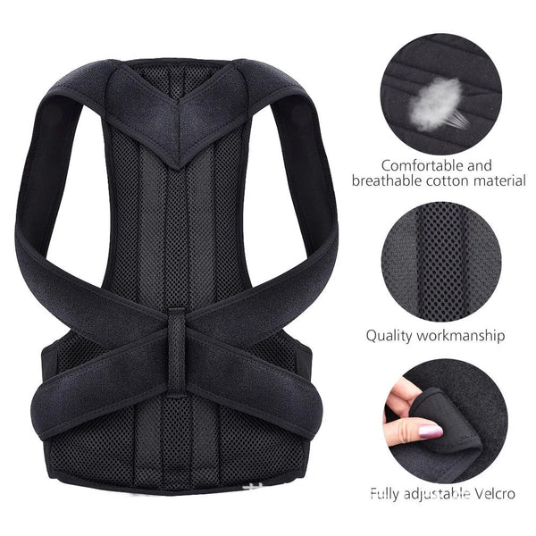 Adjustable Back Shoulder Posture Corrector Belt