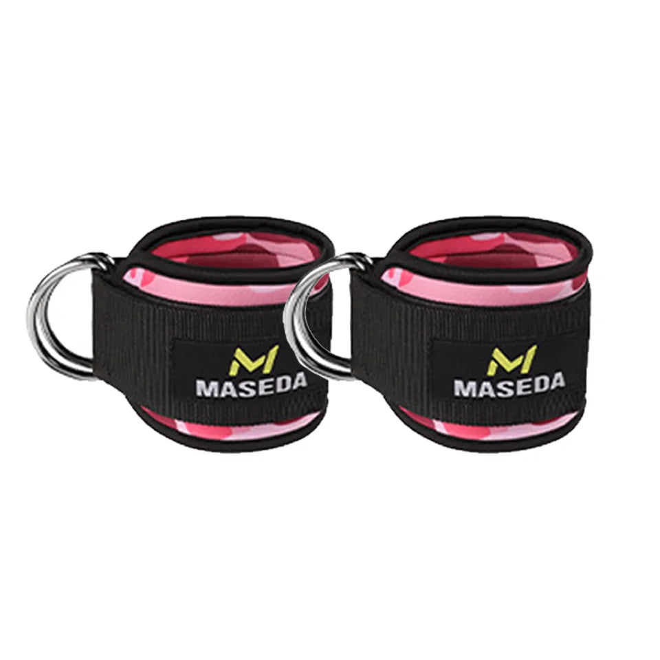 D-Ring Support Ankle Cuffs Resistance Bands Ankle Straps