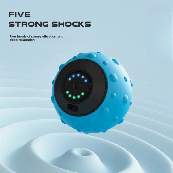 New Vibrating Massage Ball Electric Fascia Ball
