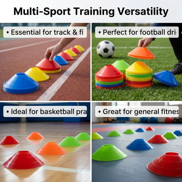 Football Training Signal Pressure Resistant Plate Cones