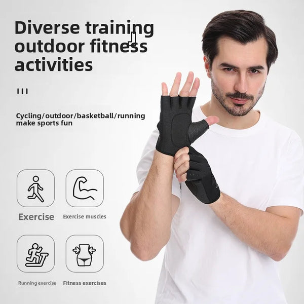 Gym Gloves Weightlifting Workout Dumbbell Crossfit