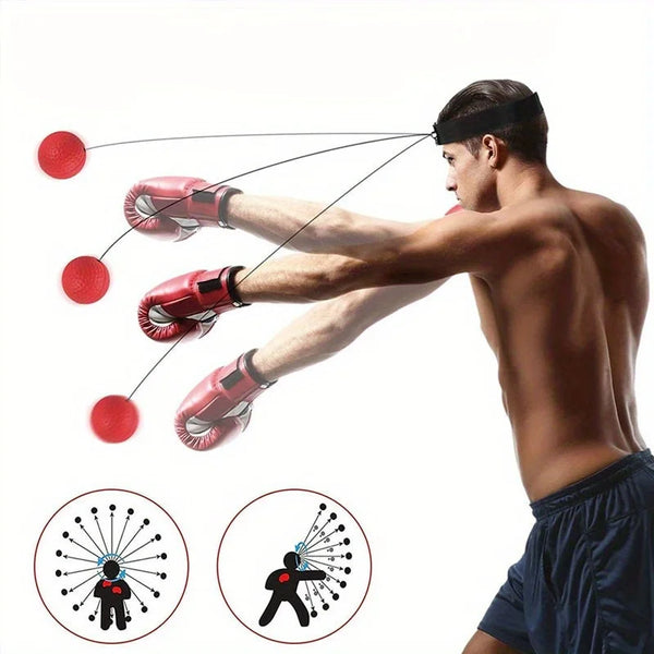 Head-Mounted Reaction Balls, Red Set