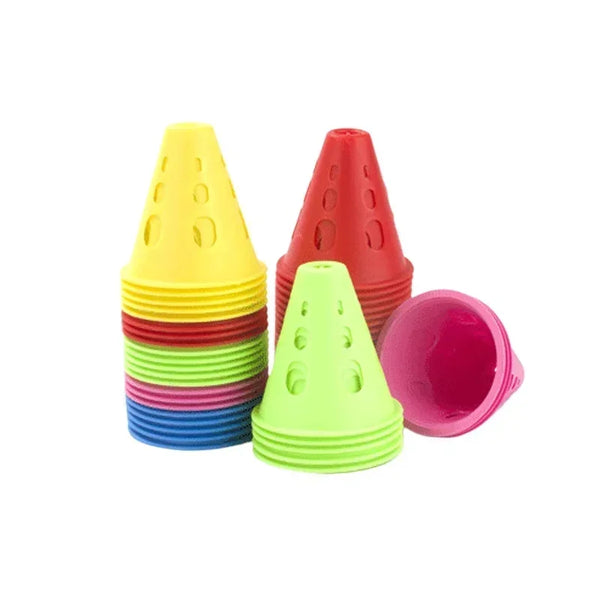 Thickened Windproof Roller Stake Marking Training Cones