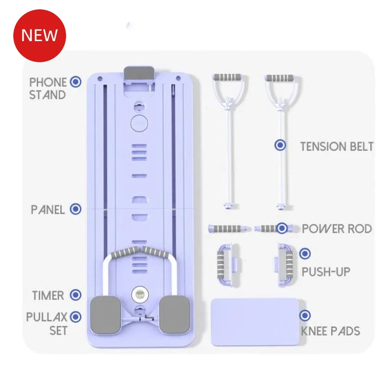 Multifunctional Abdominal Exercise Board Auto-Rebound Fitness