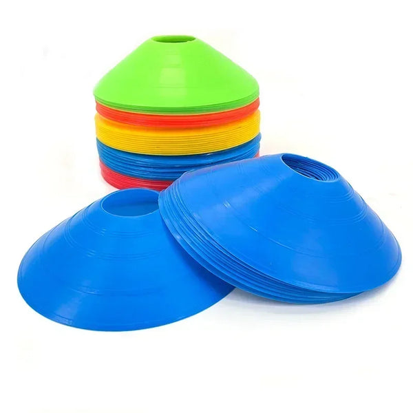 18CM Sign Bucket 6Inch Barrier Football Road Flat Training Cone