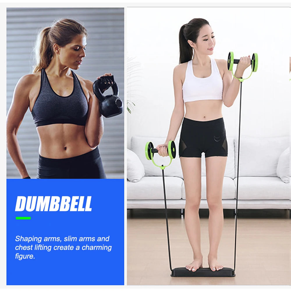 Ab Roller Wheel Exercise Equipment Abdominal Trainer