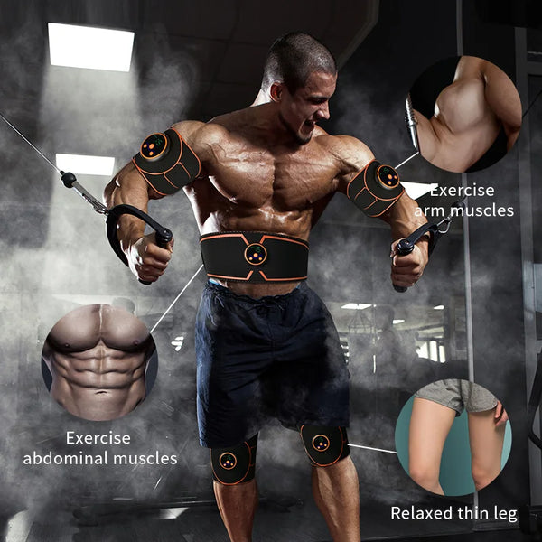 Abs Belt Abdominal Trainer EMS Muscle Stimulation