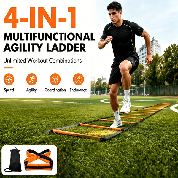 Multifunctional Foldable Agility Ladder  Training