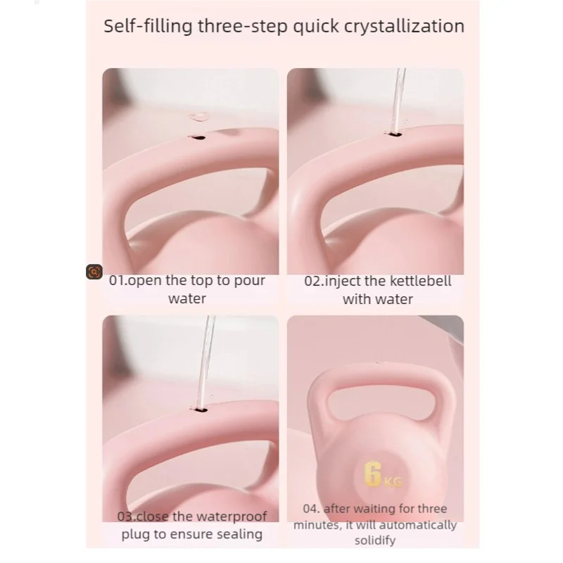 Dumbbell Kettlebell Handle PE Injection Fitness