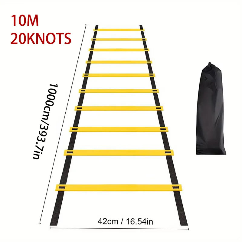 Sports Agility Ladder Football Adjustable Nylon Strap