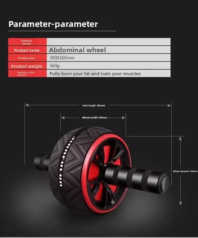 Ab Roller Wheel For Abs Core Workout Non-Slip Fitness
