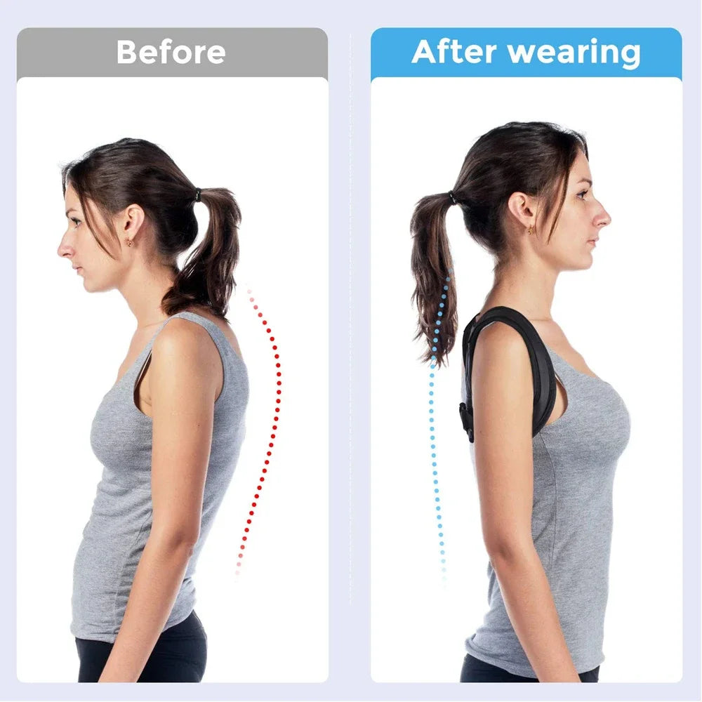 Back Shoulder Posture Corrector Adjustable Belt