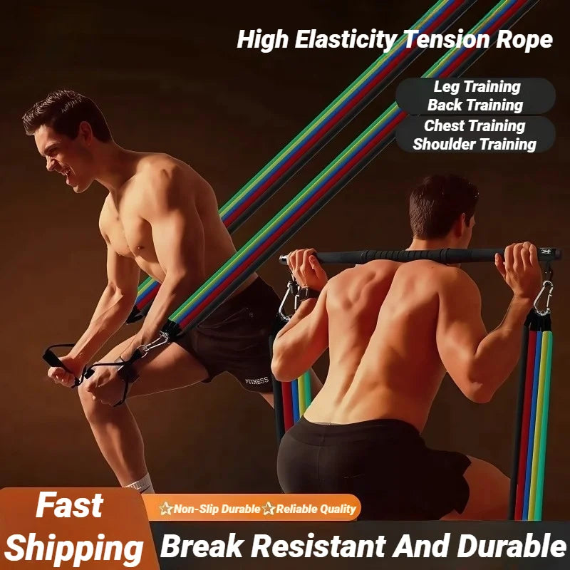 Pull Rope Resistance Bands Portable Fitness Equipment