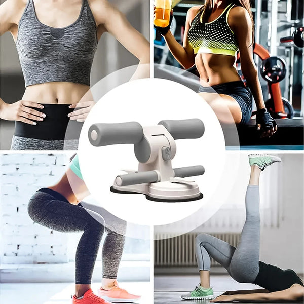 Portable Sit Up Exercise Equipment with 2 Strong Suction Cup
