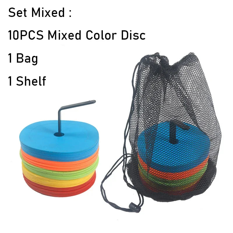 Soccer Flat Cones Marker Disc Basketball Sports Speed Agility