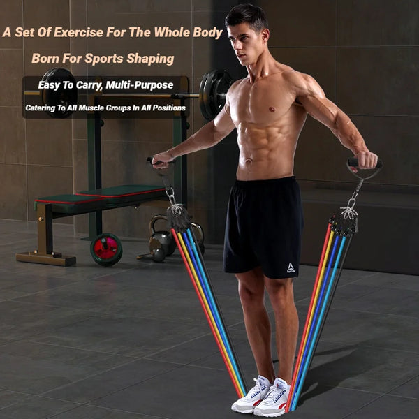 Pull Rope Resistance Bands Portable Fitness Equipment