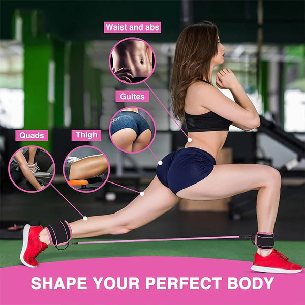 Resistance Band Set Workout Exercise Equipments