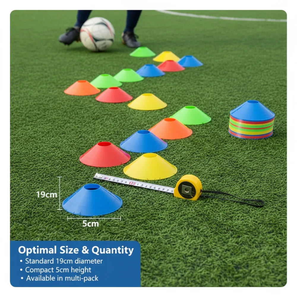 Football Training Signal Pressure Resistant Plate Cones