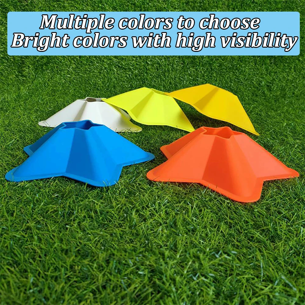 Soccer Cones Field Marker Stellate Cones Agility Training
