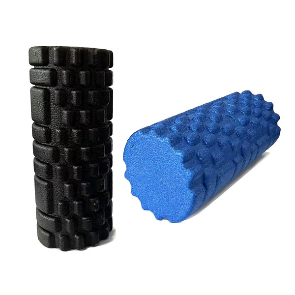 Solid Color Foam Roller With Grooves Massage