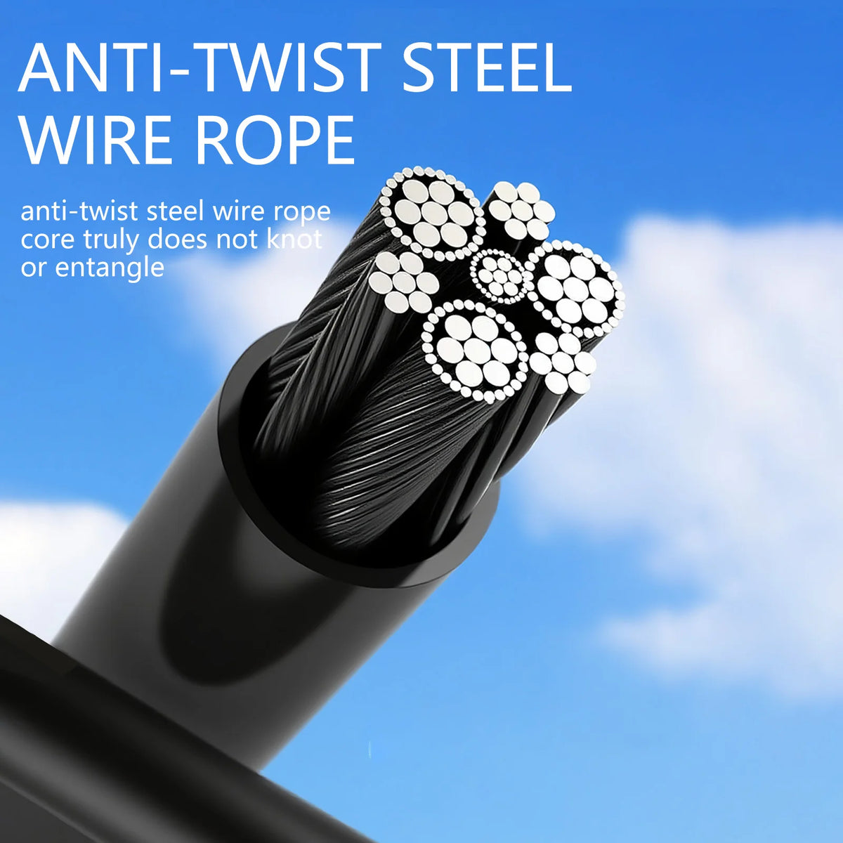 MOGOLD Metal Handle Wire Jump Rope – Ultra-Fast