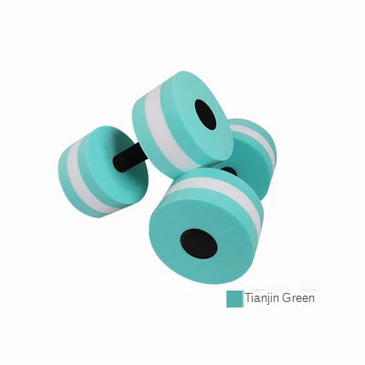 New 1 Pair High Quality EVA Water Foam Floating Dumbbell