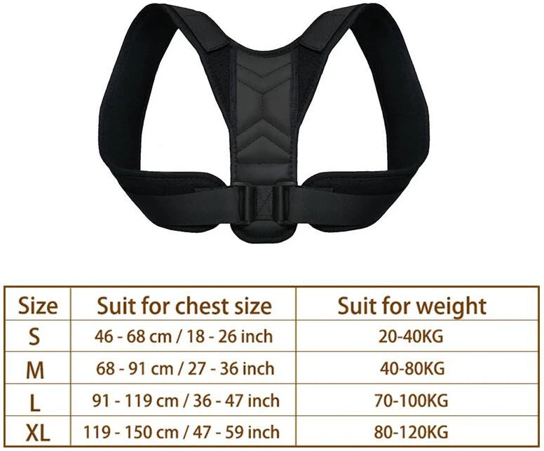 Posture Corrector Unisex Adjustable For Clavicle