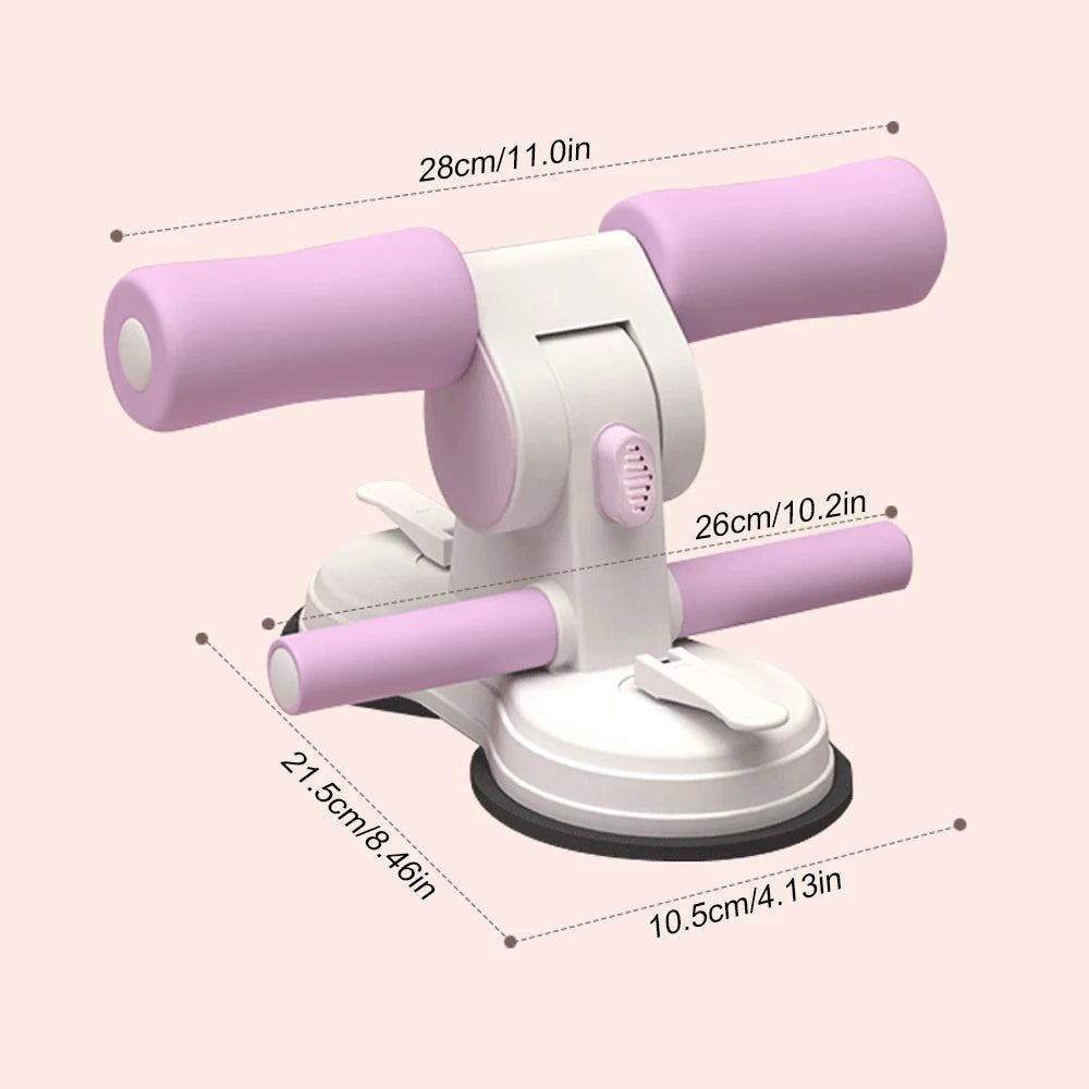 Portable Sit Up Exercise Equipment with 2 Strong Suction Cup