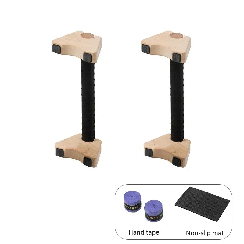 Wooden Push-up Stand Non-SlipPush Up Bar Handles