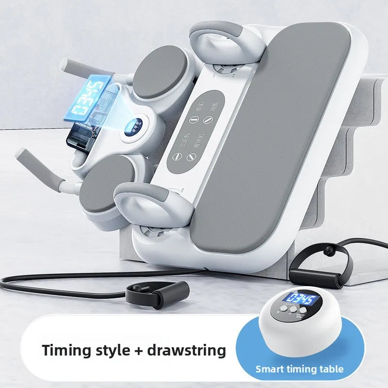 Six-in-one multifunctional fitness board abdominal wheel